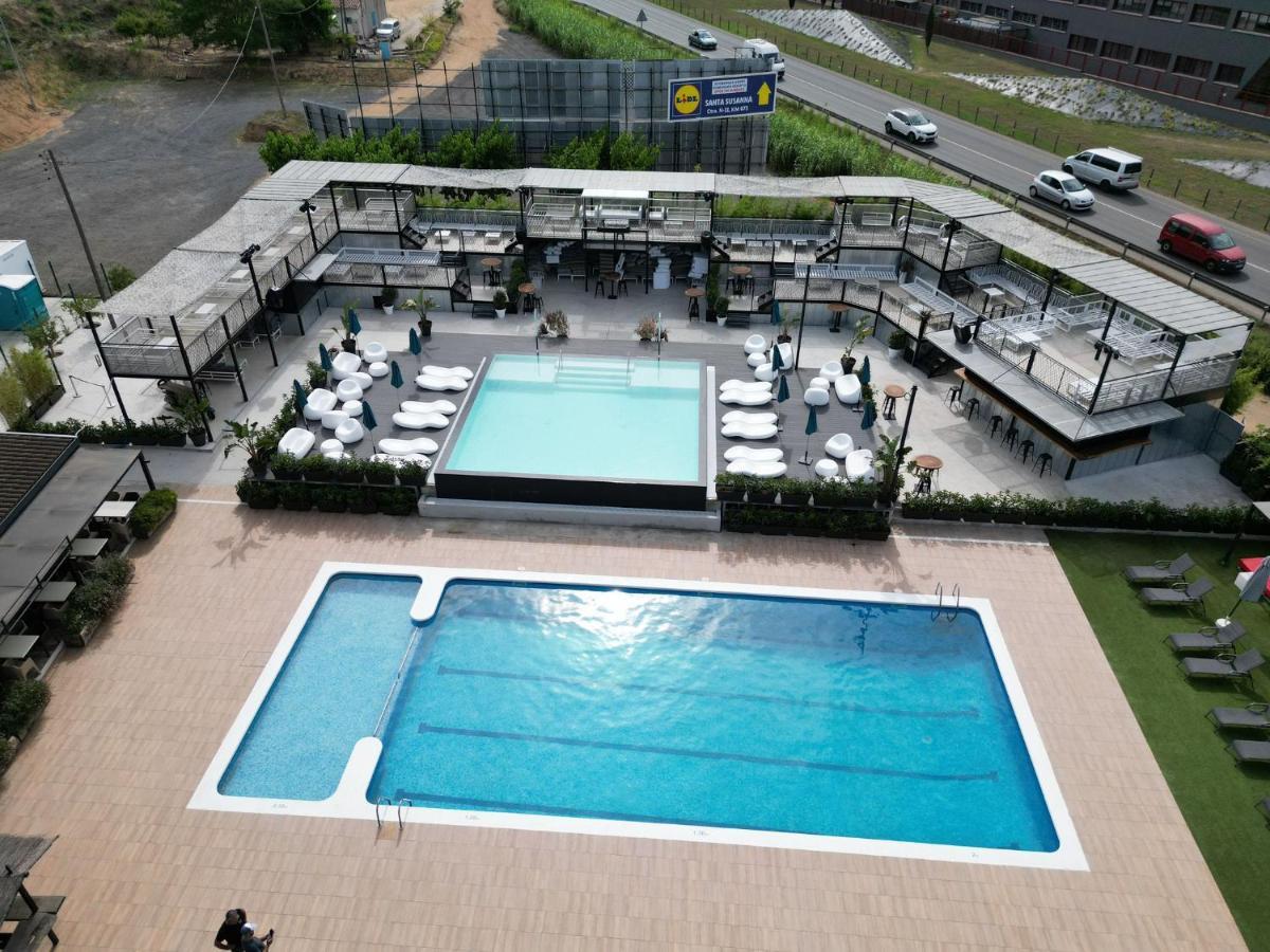 Hostal Solfina Palafolls Buitenkant foto